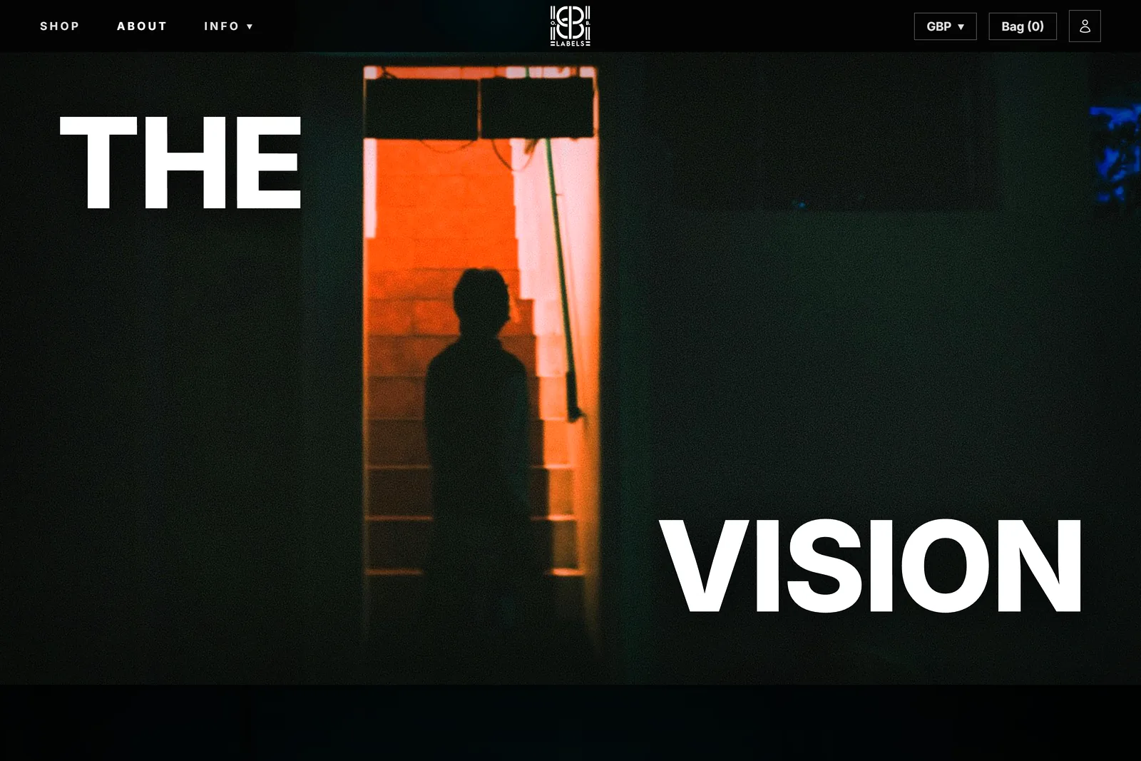 O.B Labels — The Vision (About page), London streetwear brand